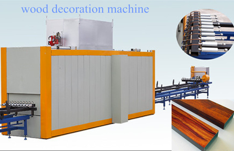 wood grain decoration machine