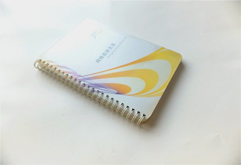 Cheap softcover spiral binding notebook printing with low price