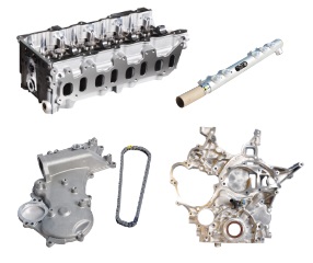 Chinese made Nissan ZD30 3L light diesel engine parts 