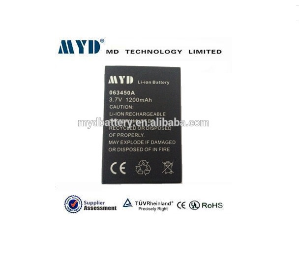 hot sale myd li-ion battery 3.7v 063450a