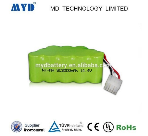 14.4V Ni-MH Battery/SC 14.4V Battery/3000mAh 14.4V Ni-MH Battery