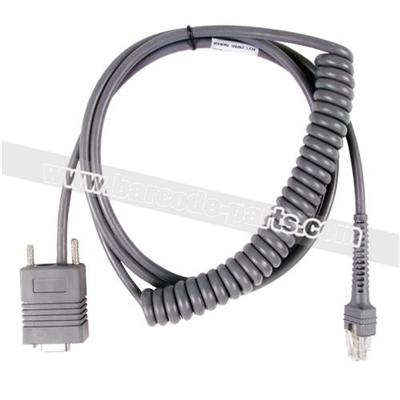 For Symbol LI2208 COM RS232 3M Coiled Cable