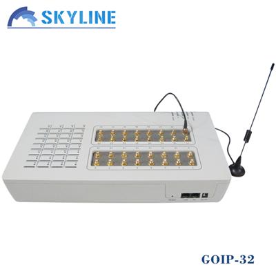 Wholesale 16 And 32 Ports GSM VOIP GOIP Gateway Provider Support SIP/H.323 Protocol With VPN Function