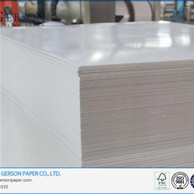 Clay Coated Duplex Board With Grey Back 230-450gsm