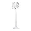 Tall Candle Holder Crystal Stand