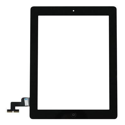 Screen Replacement Digitizer Touch Screen Front Glass Assembly Includes Home Button With Camera Holder For Apple IPad 2/3 /4 /5/6