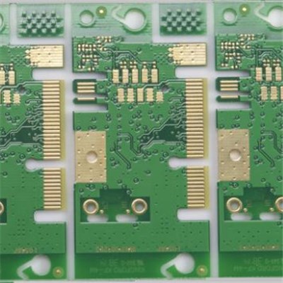 High Precision Gold Fingers Printed Circuit Board With Hard Gold Au20u''