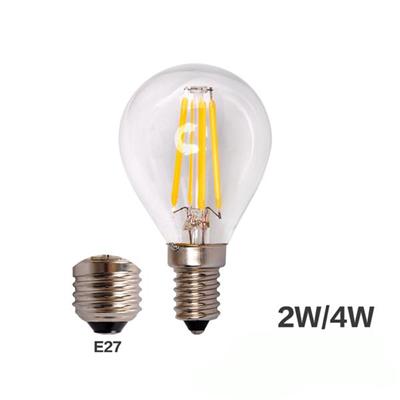 G45 Warm White 2W Led Filament Bulb E27