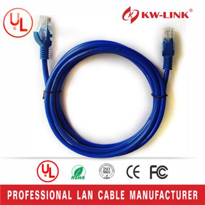 Customized Length Cat5e Patch Cord Cable with CM Rated