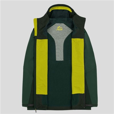 Mens Gear Winter Walking Running Hooded Coats Lightweight Waterproof Fabric Softshell Jacket