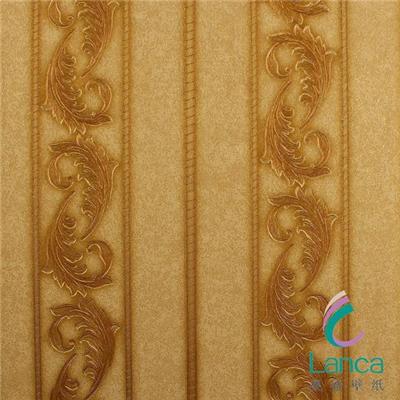 Decorative Plastic Classic Wallpaper LCPE1080706