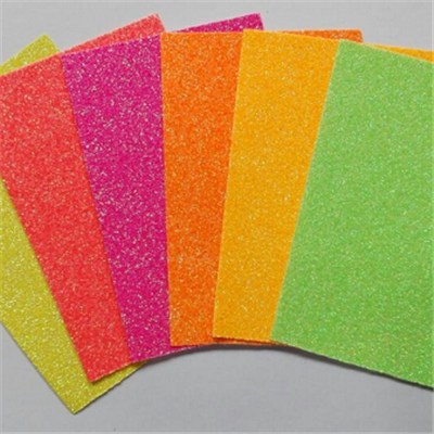 Fluorescent Glitter Paper