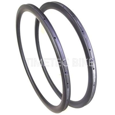 Cyclocross Carbon Bike Rims∣38mm Depth 25 Width∣Clincher And Tubular ∣U Shape∣With Basalt Braking Surface∣Cyclocross Rim Disc