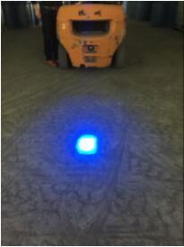  Blue safety light for forklift