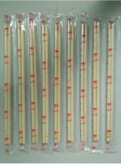 High quality round bamboo chopsticks with PE or OPP film