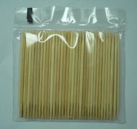 High quality plastic tube packing disposable bamboo toothpick