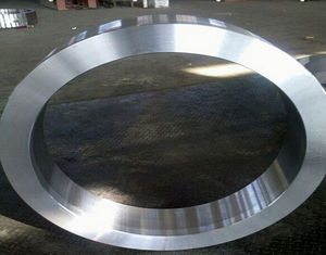 ASTM ASME DIN S30403 Large Size Rolled Ring Forging For Slewing Bearing
