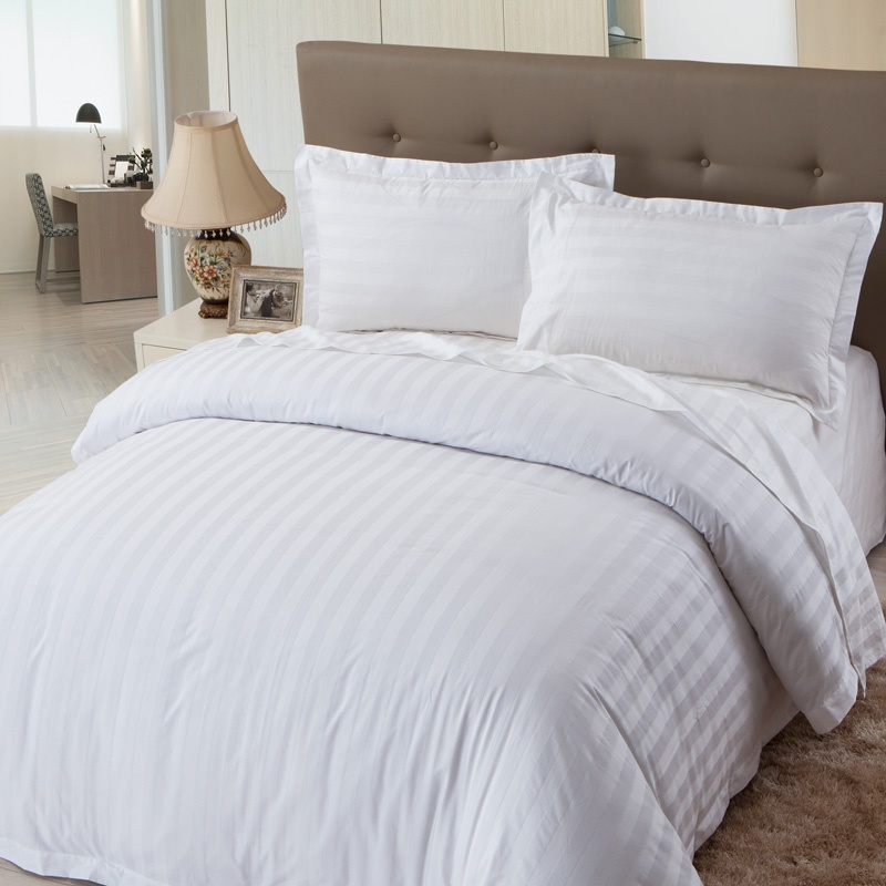 hotel white bed linen/bedding set