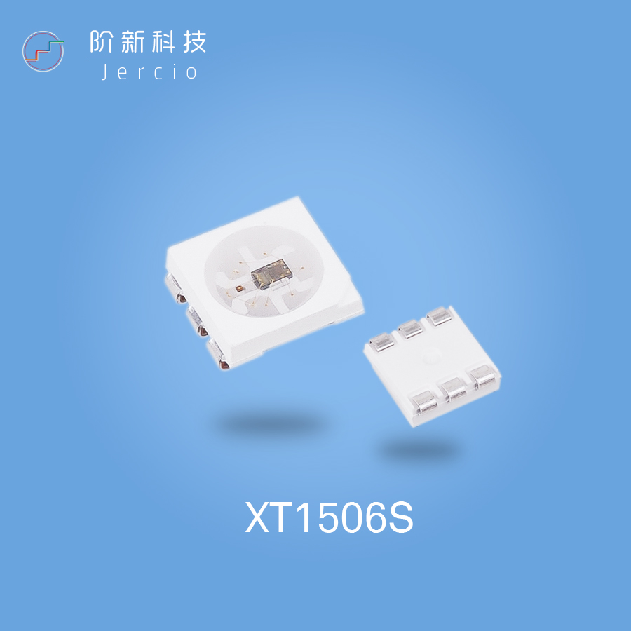 Jercio individually addressable LED XT1506S,it can replace WS2812