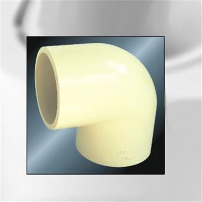 HIGH QUALITY DIN PN16 WATER SUPPLY CPVC ELBOW 90° WITH GREY COLOR