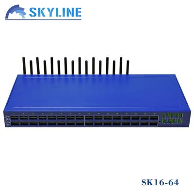 16 Ports VOIP Gateway Equipment Support SIM Card for Call Termination