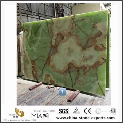 Buy Wholesale Green Onyx Slab For Bathroom Tile With Onyx Factory Price