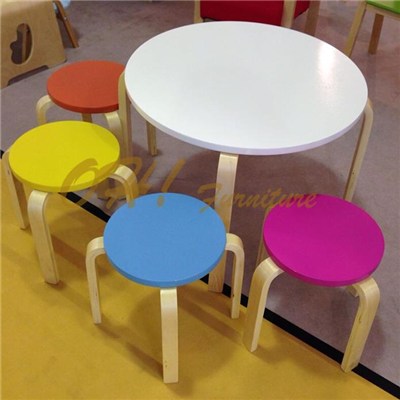 Solid Wood Bentwood Childrens Dining Chair Dining Room Furniture