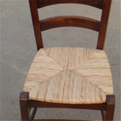 Rattan Seat Cushion Wood Dining Chair