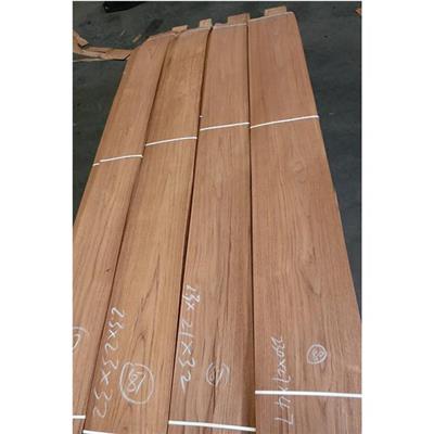 Sliced Natural Burma Teak Wood Veneer Sheet