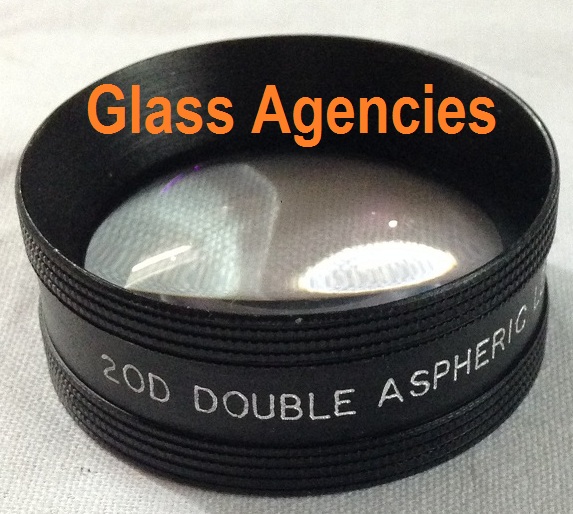Aspheric lens 20 D