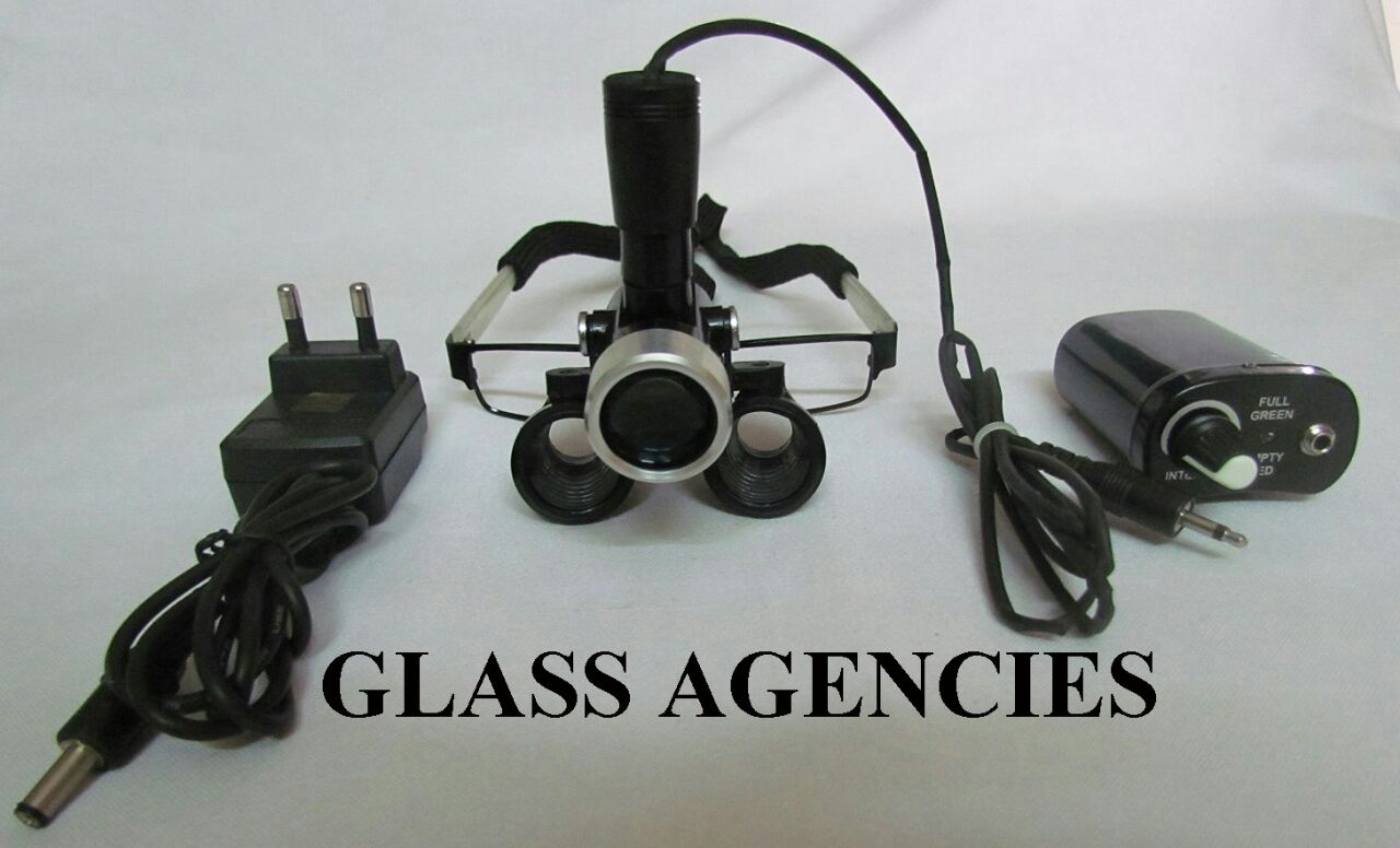 Binocular Loupe with rechargeable battery