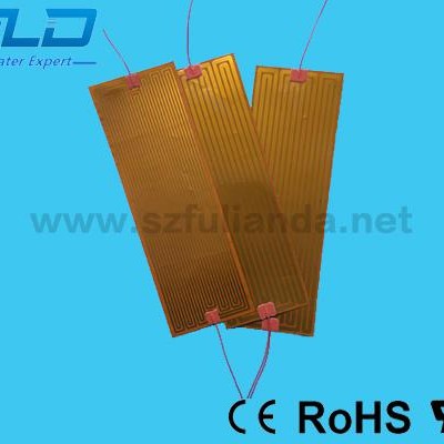 High Temperature AC And DC Voltage Thin Kapton Film Foil Heaters