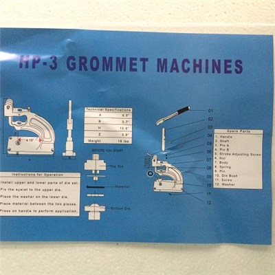 Manual Grommet Machine