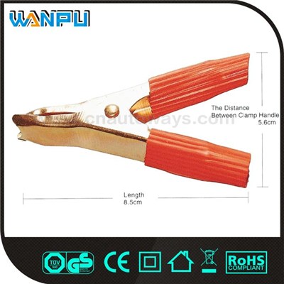 Jumper Cable Clamps Hot Sale Zinc Plating Color Clip Two Booster Cable Clamp Tool Fast Pipe Clamp Parts,Battery Clamps Commercial Grade