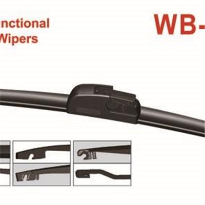 OEM/ODM 100% natural rubber  and spring steel Universal Rear Wiper Blade