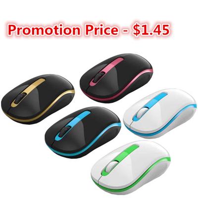 Colorful 3d Optical 2.4ghz Wireless Mouse