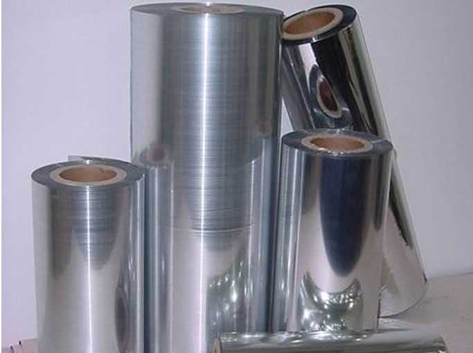 PET aluminum laminated film used as surface material