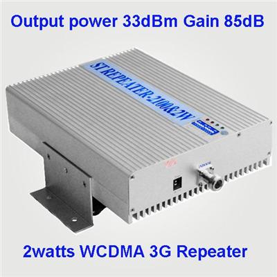 33dBm 2watts 2100MHz Signal Booster MGC AGC ALC