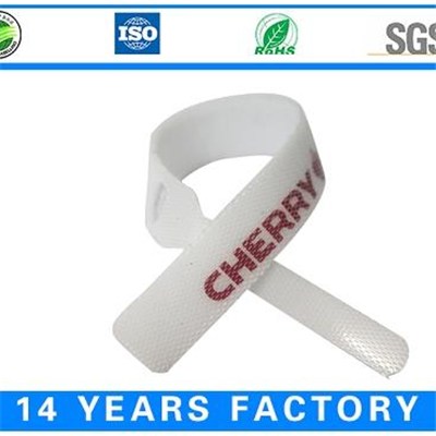 30mm Soft Cable Ties Hook Loop And Lock Apply To Electronic Wire