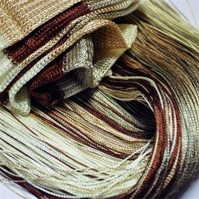 Multi-color Warp Knitting String Curtain 2