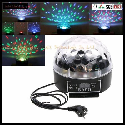 IR Control Bluetooth And USB Led Crystal Magic Ball Stage Light For House And Home Party