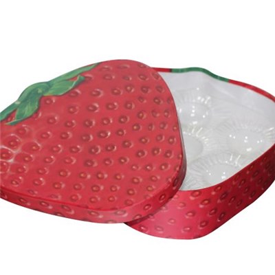 3D+ Strawberry Shape Chocolate Box