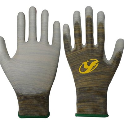 Light Brown Full Dipped Gloves Suitable For Industry