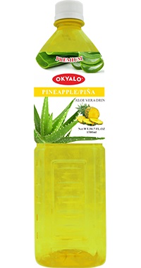 1.5L Pineapple Fresh Pure Aloe Vera Drink Supplier OKYALO