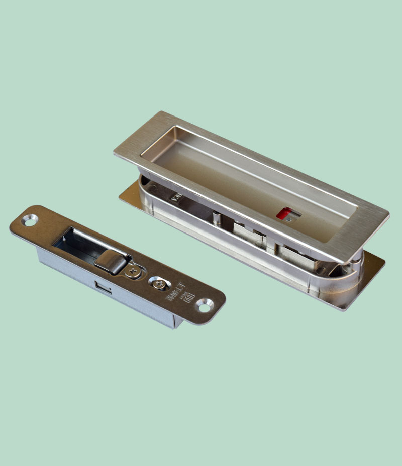 Assembly aluminum die cast sliding door handle for Japanese market