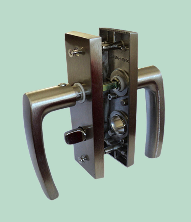 export standardOutdoor double sided die cast door handle lock