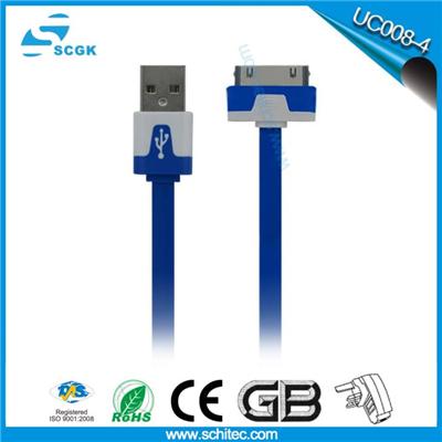 Hot seller Iphone 4s charging  cable,usb to 30 pin data cable,apple iphone4s cable for iphone