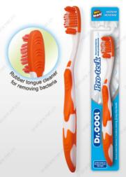 New Toothbrush With Tongue Cleaner