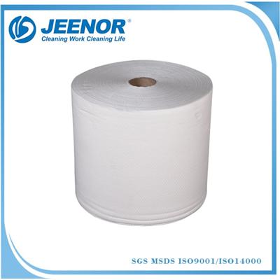 White Color Automotive Cleaning Paper Towel Jumbo Roll