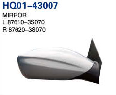 Sonata 2011 Rear View Mirror, Mirror Electric, Mirror with Lamp (87620-3S070, 87610-3S070, 87620-3S070, 87610-3S070)